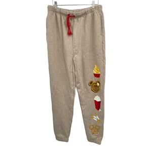 Disney Parks Food Sleep Pants Lounge For Adults Size Medium